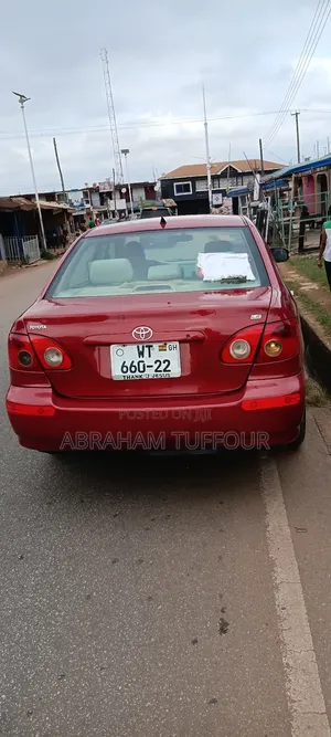 Toyota Corolla 2006 Red