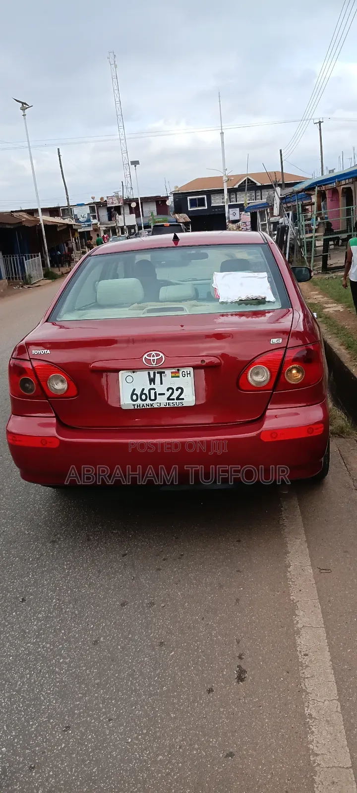Toyota Corolla 2006 Red