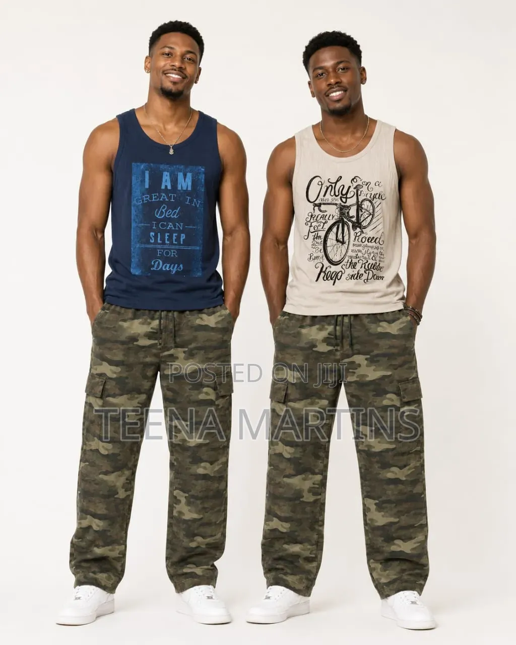 Men's American Size Sleeveless Top