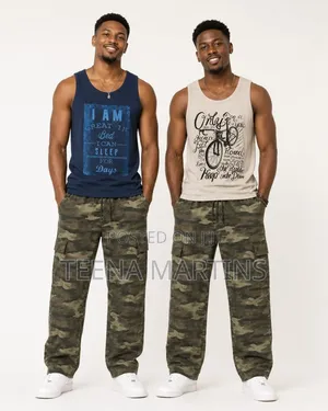 Men's American Size Sleeveless Top