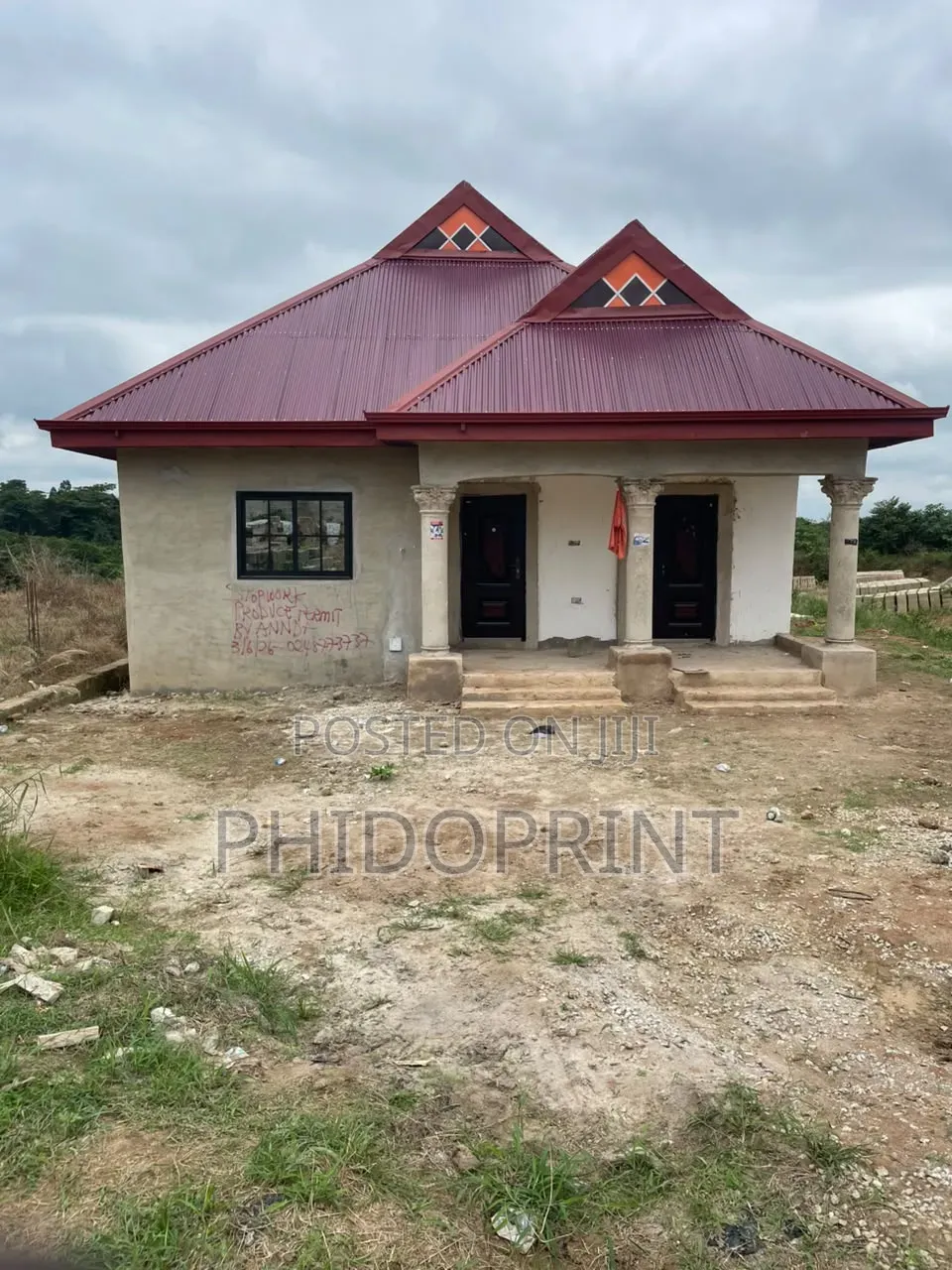 Furnished 3bdrm House in Ejisu-Juaben Municipal for sale