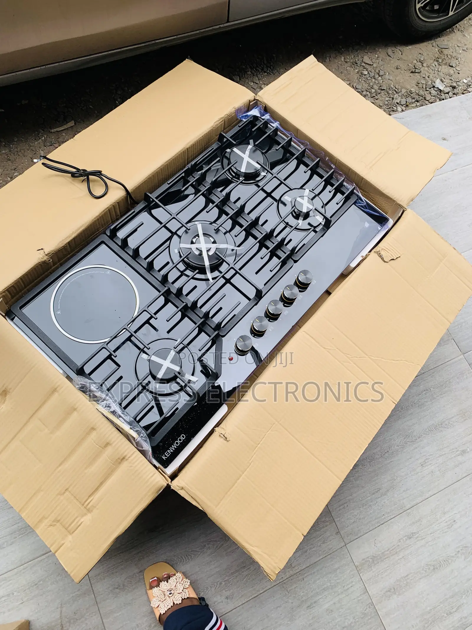 Grab the New Kenwood Gas Electric Cooker Built in 90cm 4-1