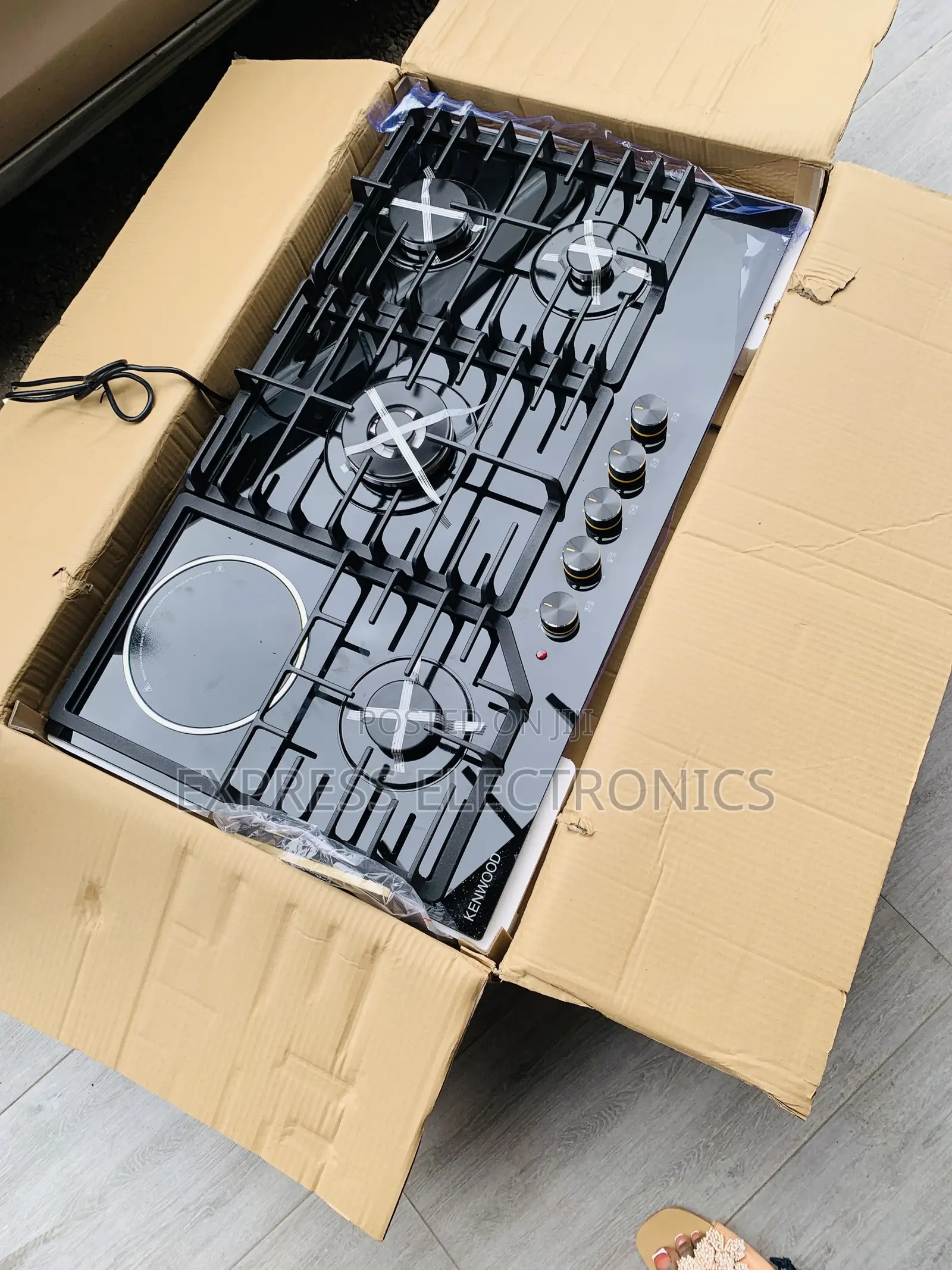 Hot  Deals Kenwood Gas Electric 4-1 Stove 90cm
