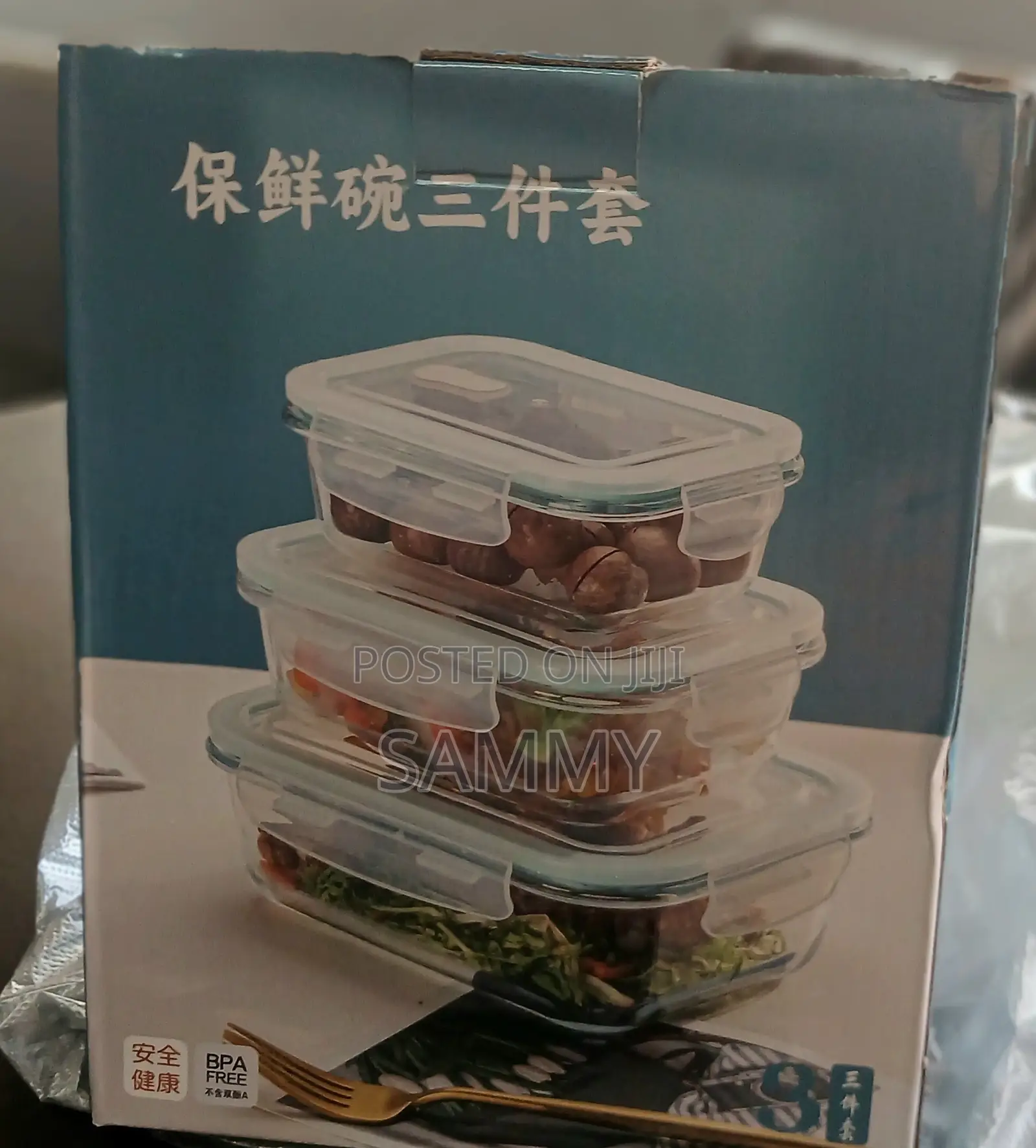 Glass Food Storage Bowls