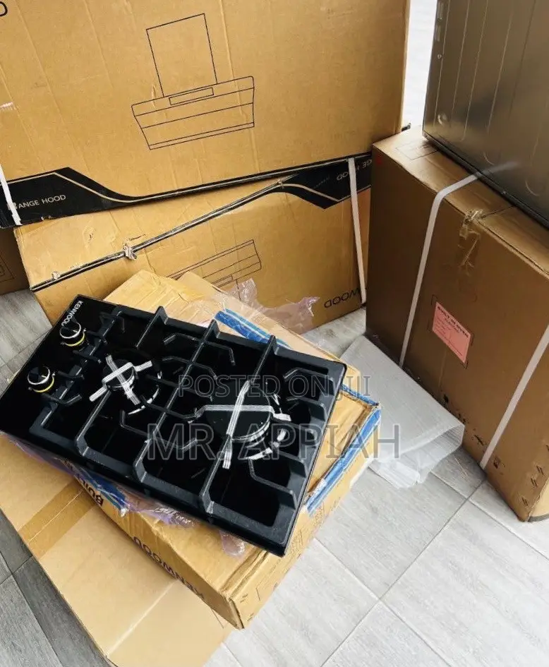 Purchase Sleek Kenwood 2 Gas Hob(Tempered Glass)