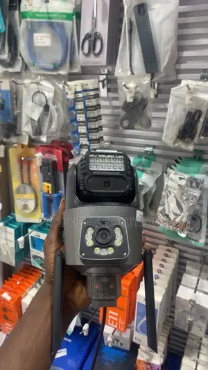 4G Dual Lens CCTV Camera