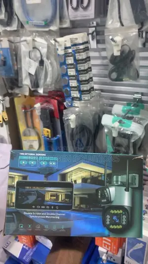 4G Dual Lens CCTV Camera