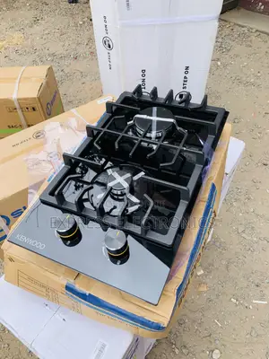 Zealous Sleek Kenwood 2burner All Gas Built in Black