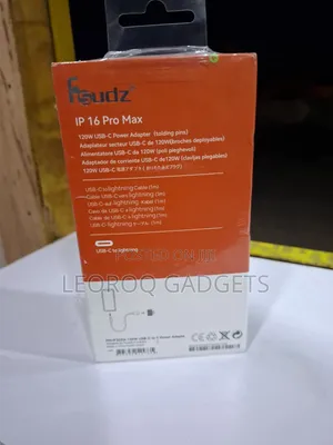 Fsudz 120W USB-C Charger Set (Power Adapter + USB-C to Lightning)