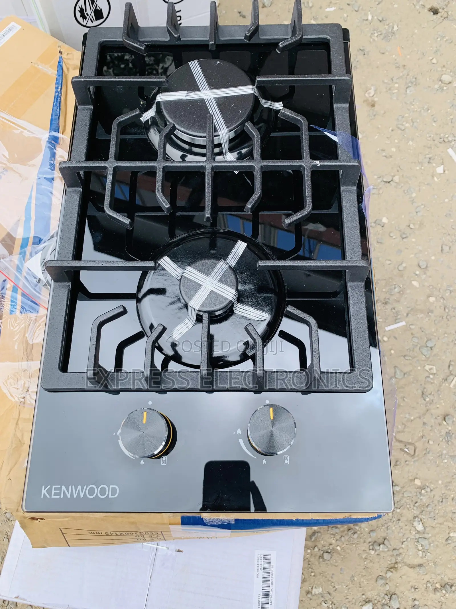 Text Us Fir Your Kenwood Gas Built in 2burner Black