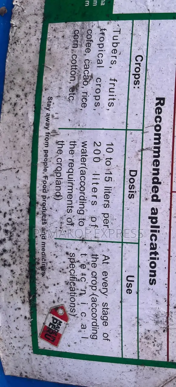 Fertilizer (Phosphoric Acid Food Grade) 36kg