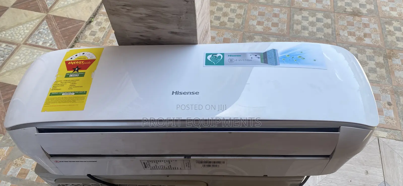 Slightly Used 1.5hp Hisense Air Conditioner