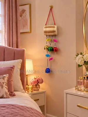 Colorful Wind and Door Chimes Both Outdoor and Indoor Decor Usage.