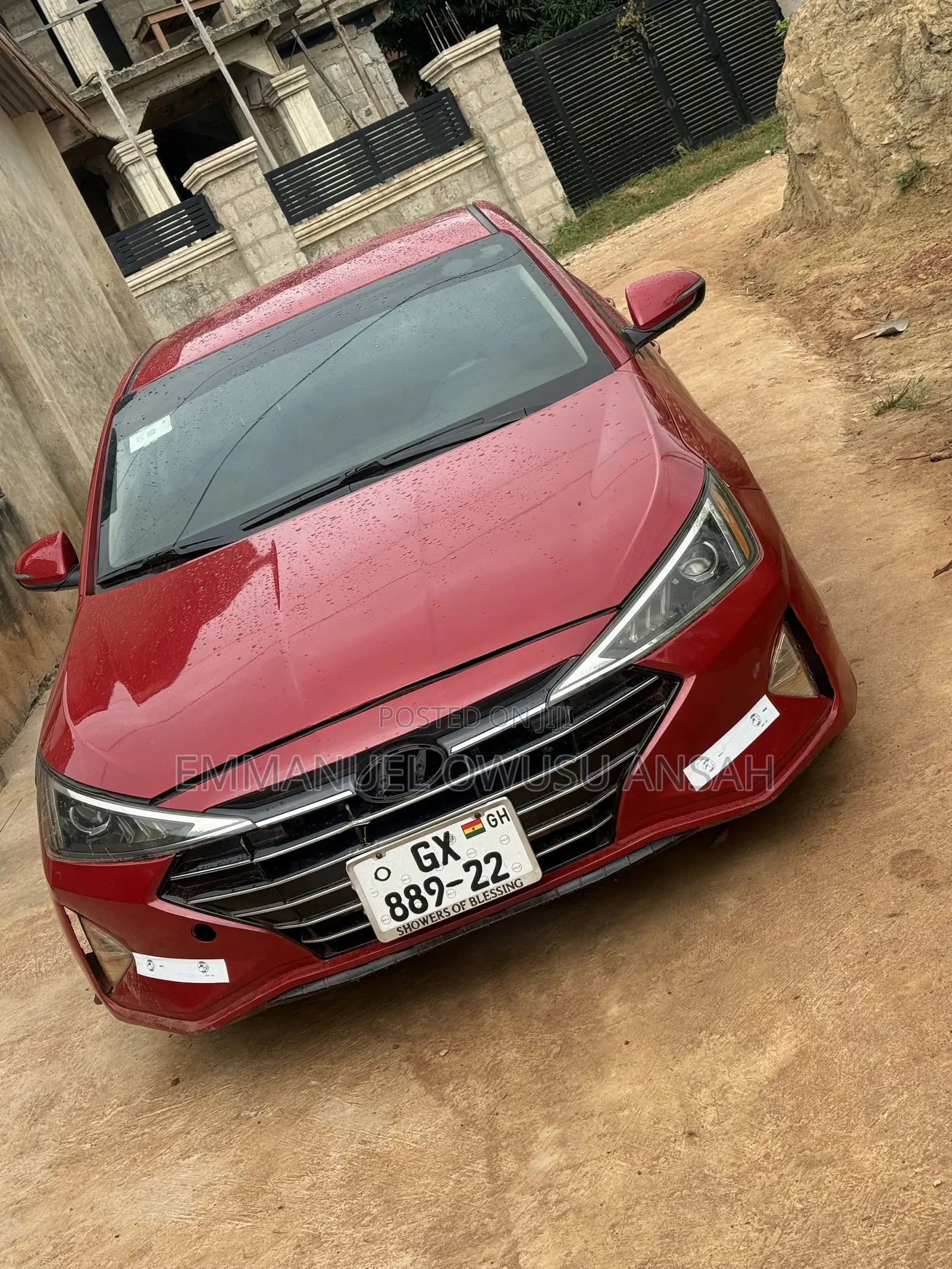 Hyundai Elantra 2019 Red