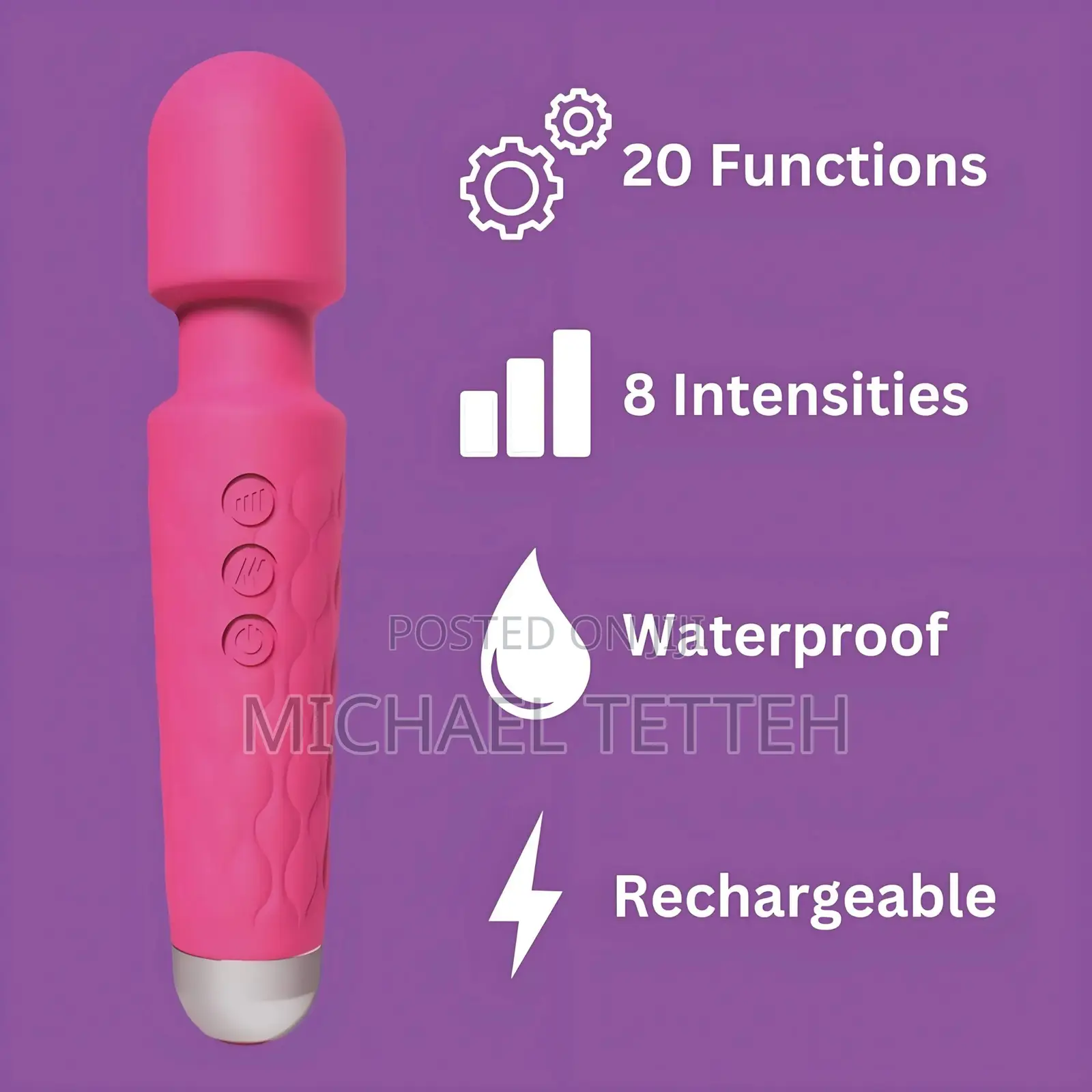 Wand Rechargeable Vibrator