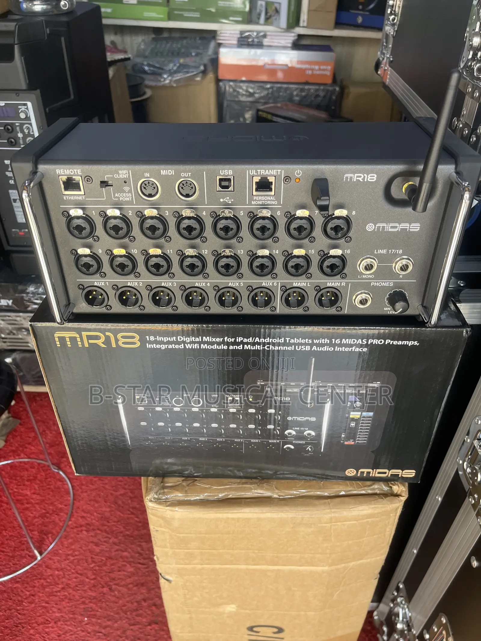 Midas MR16 Stage Box