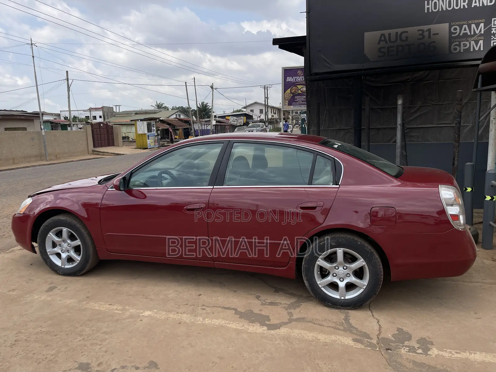 Nissan Altima 2.5 Automatic 2002 Red