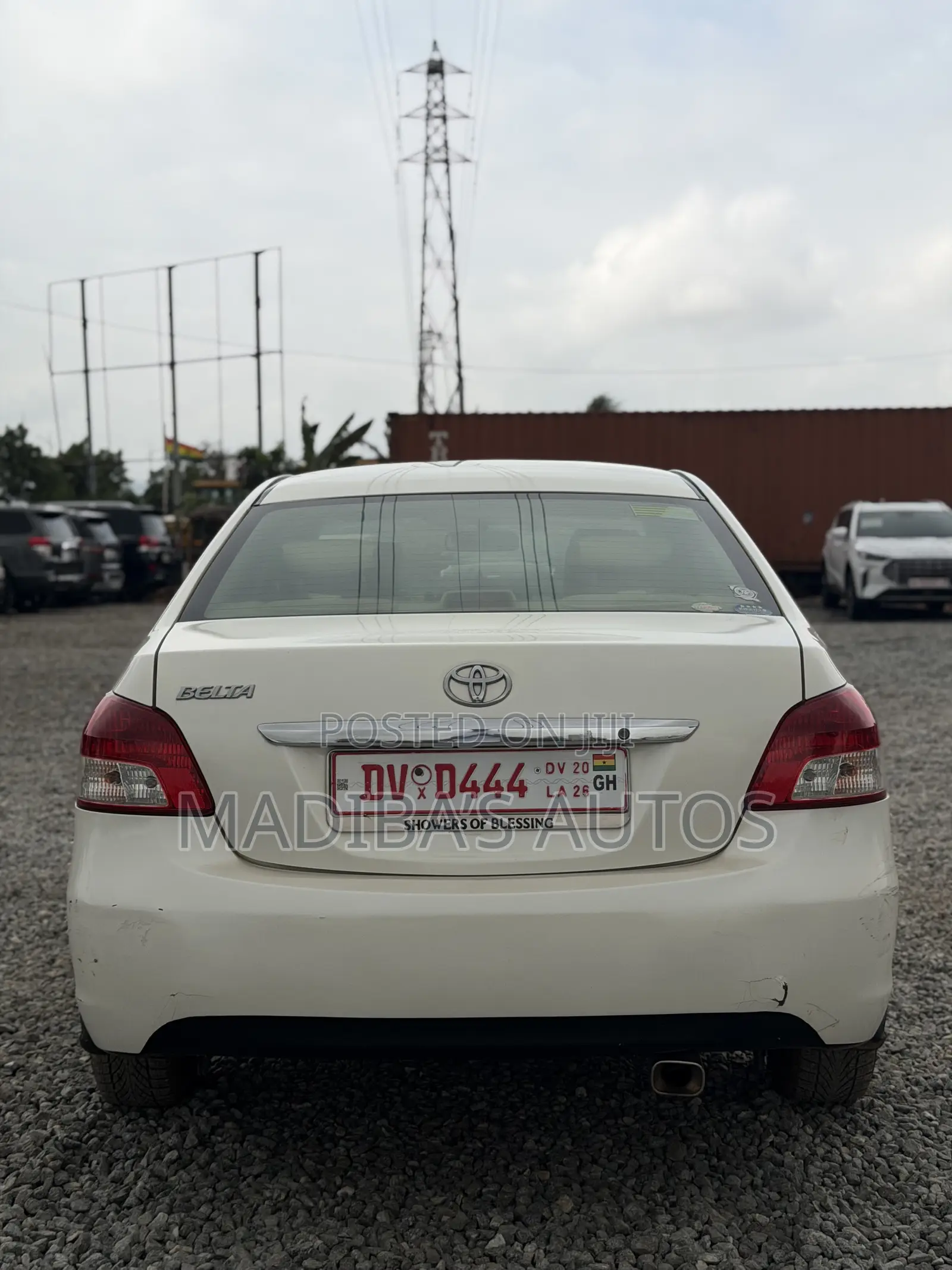 Toyota Belta 2010 White