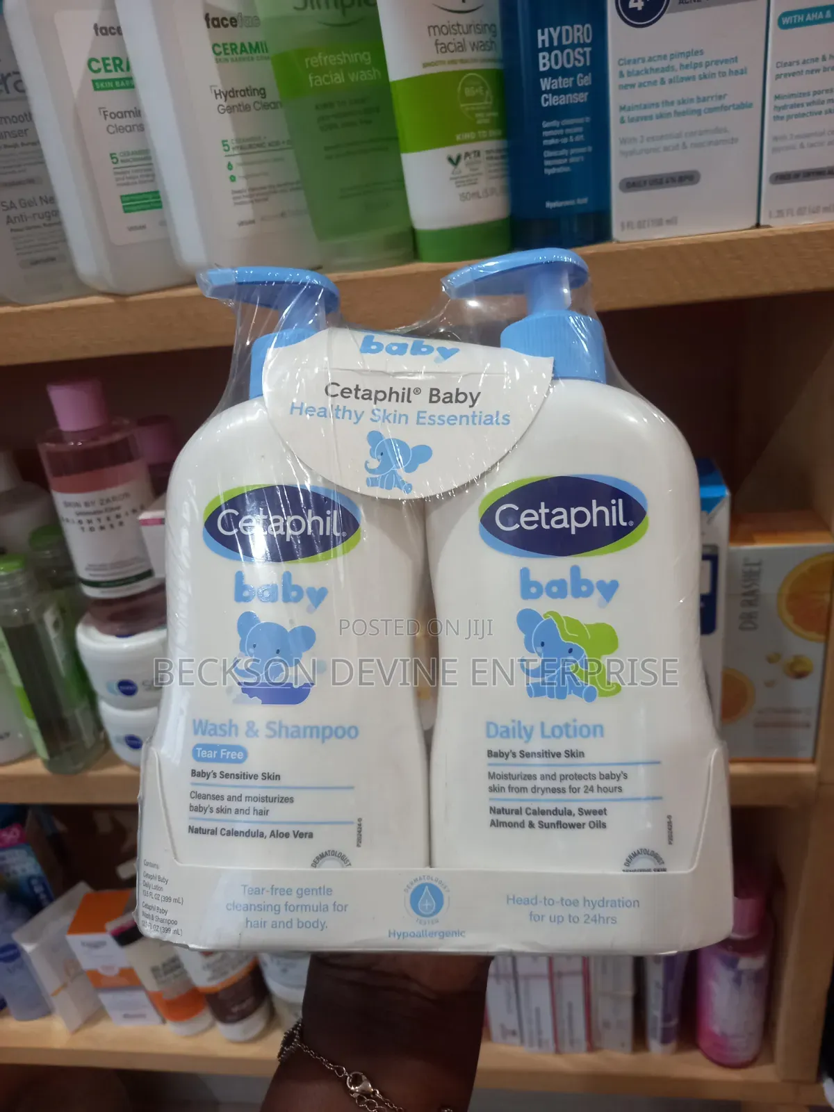Cetaphil Baby Wash and Shampoo & Lotion