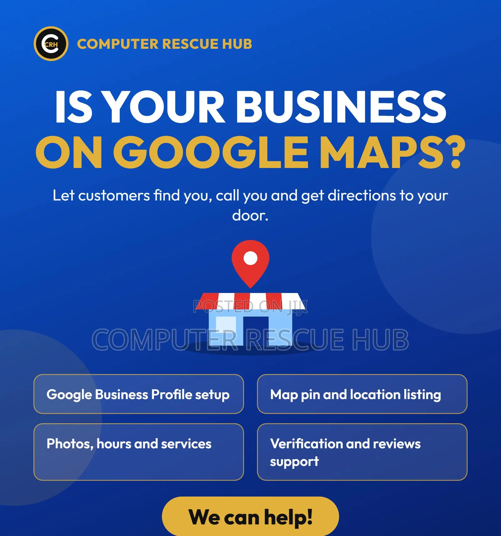 Get Your Business on Google Maps