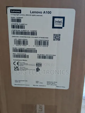 New Desktop Computer Lenovo 8GB Intel SSD 512GB