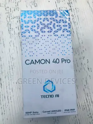New Tecno Camon 40 Pro 4G 256 GB Blue
