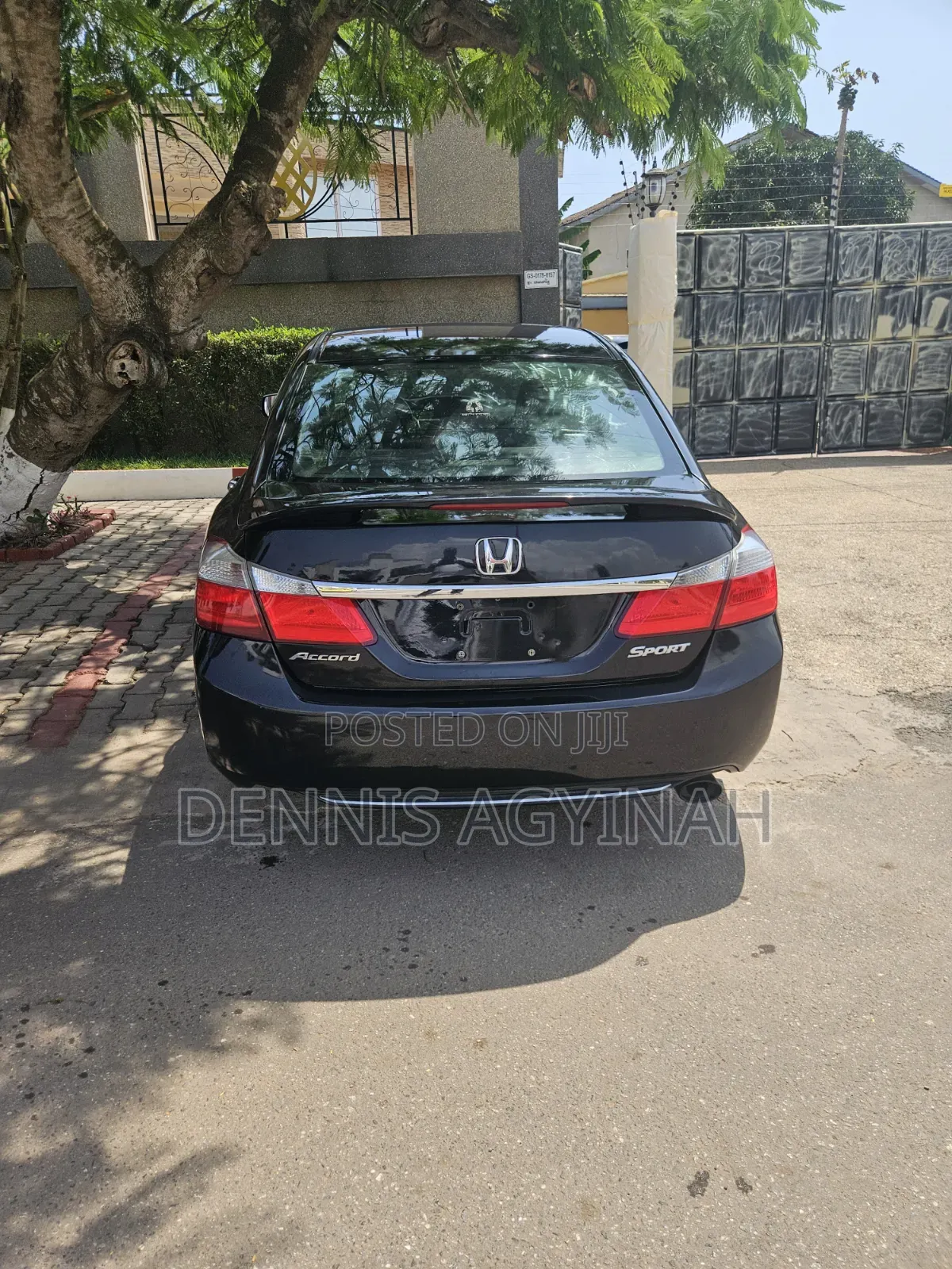 Honda Accord Sport 4dr Sedan (2.4L 4cyl 6M) 2014 Black