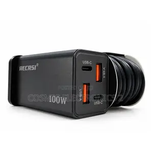 Regrsi NS-23 100W Fast Charger With Dual USB-A and Dual USB-C Ports