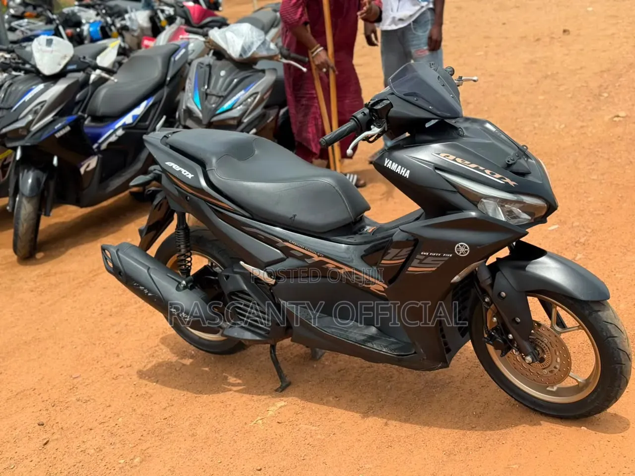 Yamaha Aerox 2024 Gray