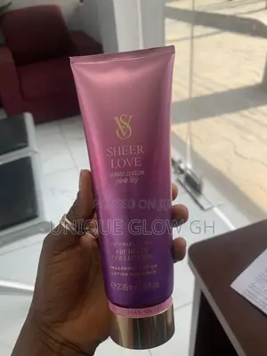Victoria’s Secret Sheer Love White Cotton Pink Lily Perfume Lotion