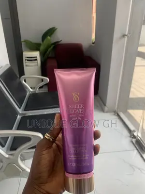 Victoria’s Secret Sheer Love White Cotton Pink Lily Perfume Lotion