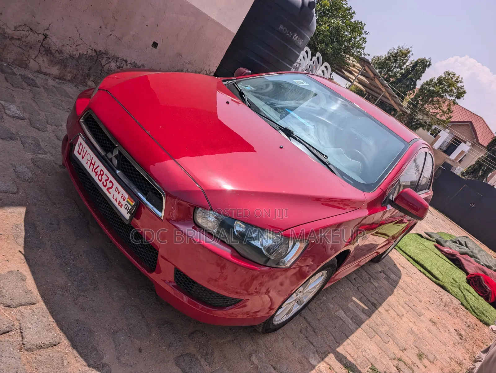 Mitsubishi Lancer 2012 Red