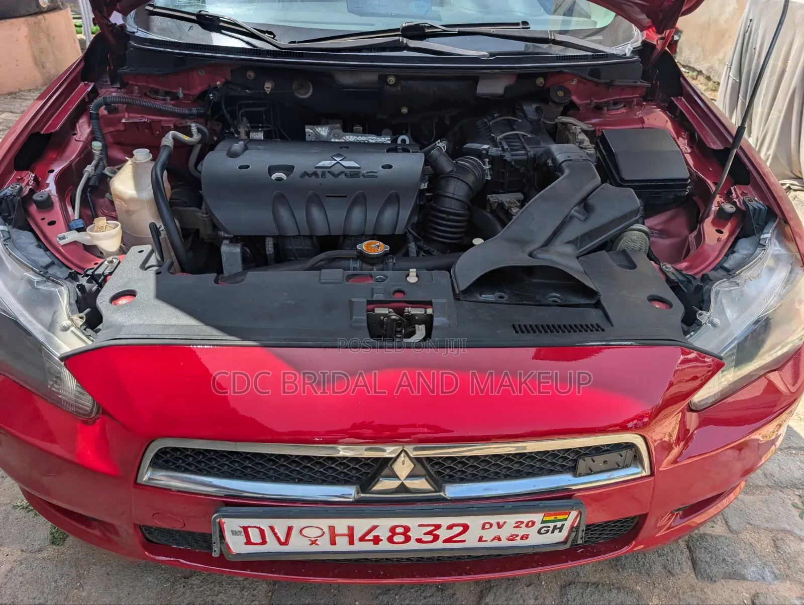 Mitsubishi Lancer 2012 Red
