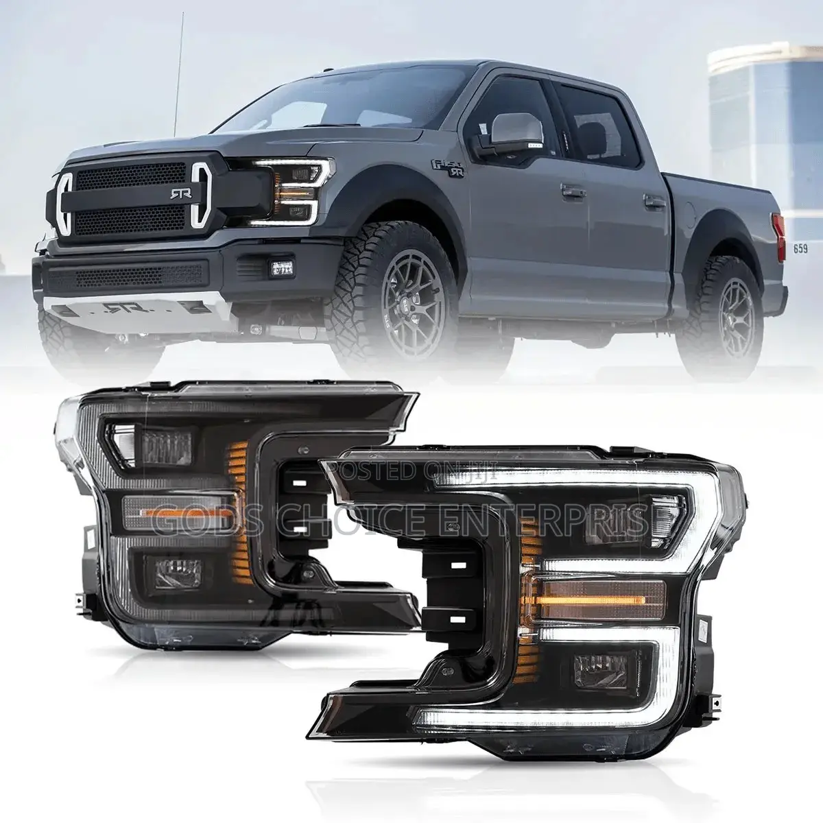 Headlight Ford F150 2018-2019-2020 Led