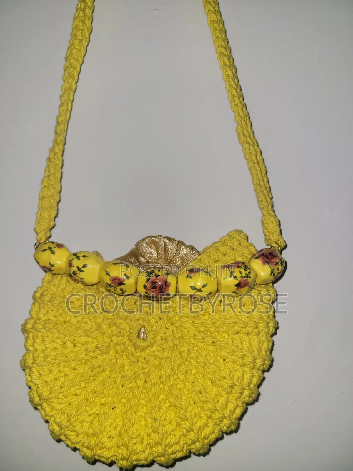 Crochet Bag With Beads
