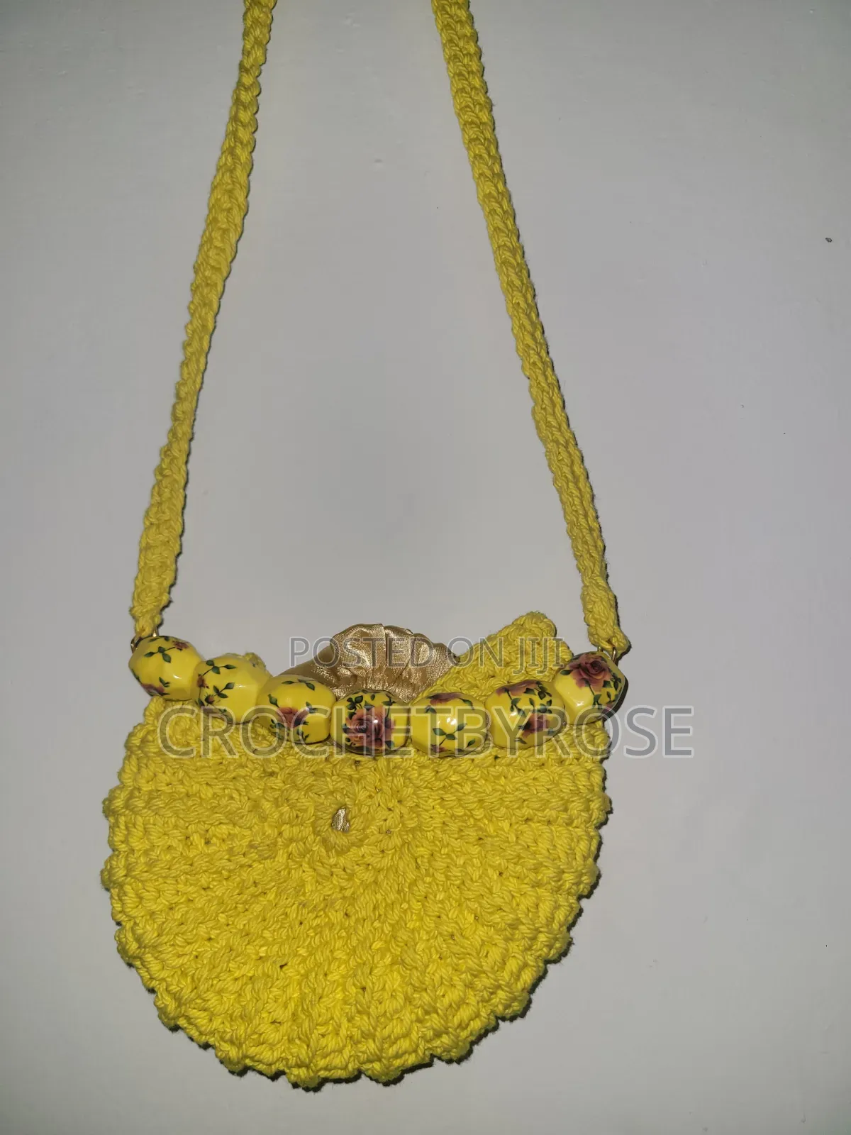 Crochet Bag With Beads