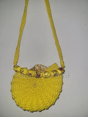 Crochet Bag With Beads