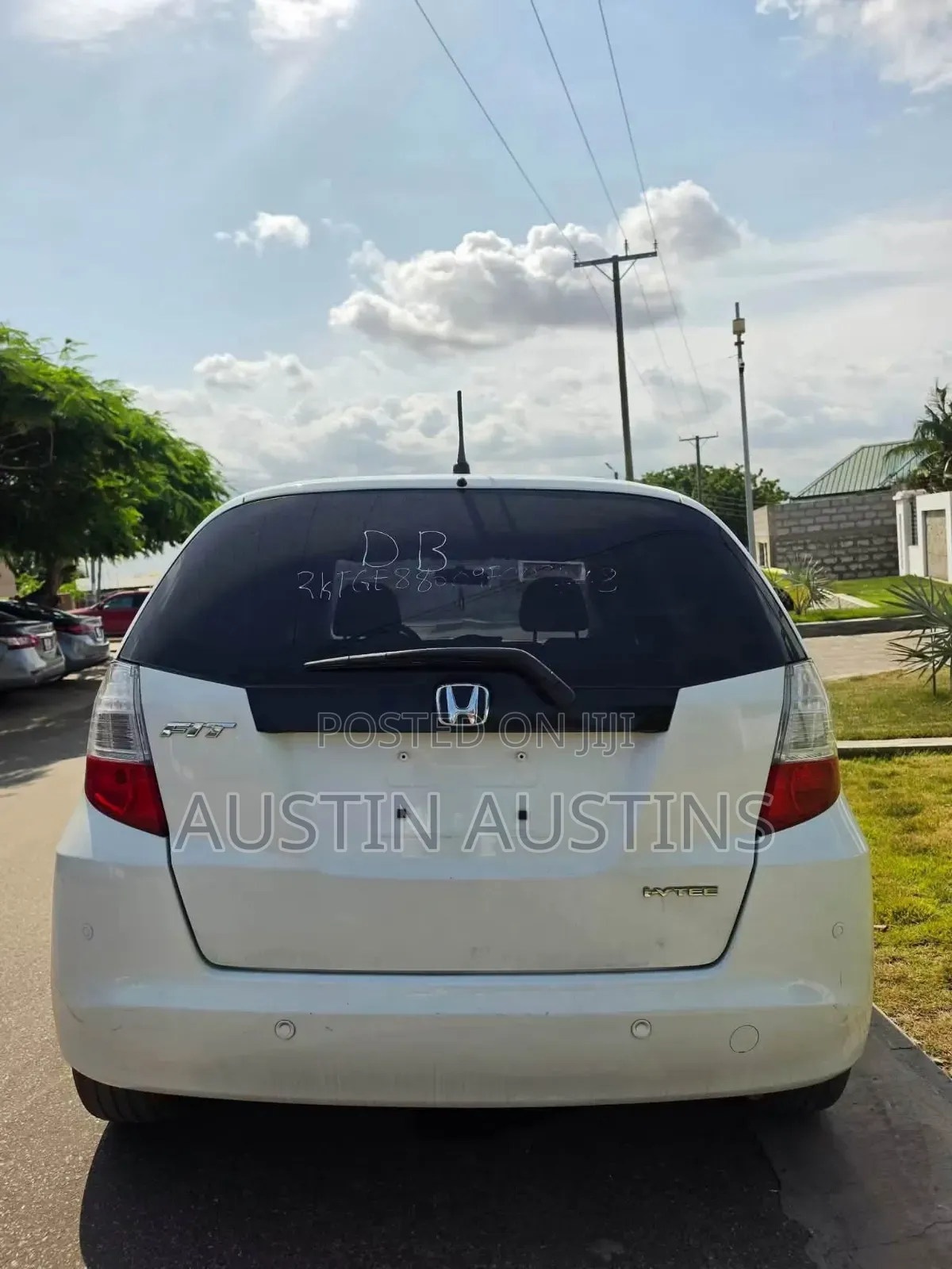 Honda Fit 2012 White
