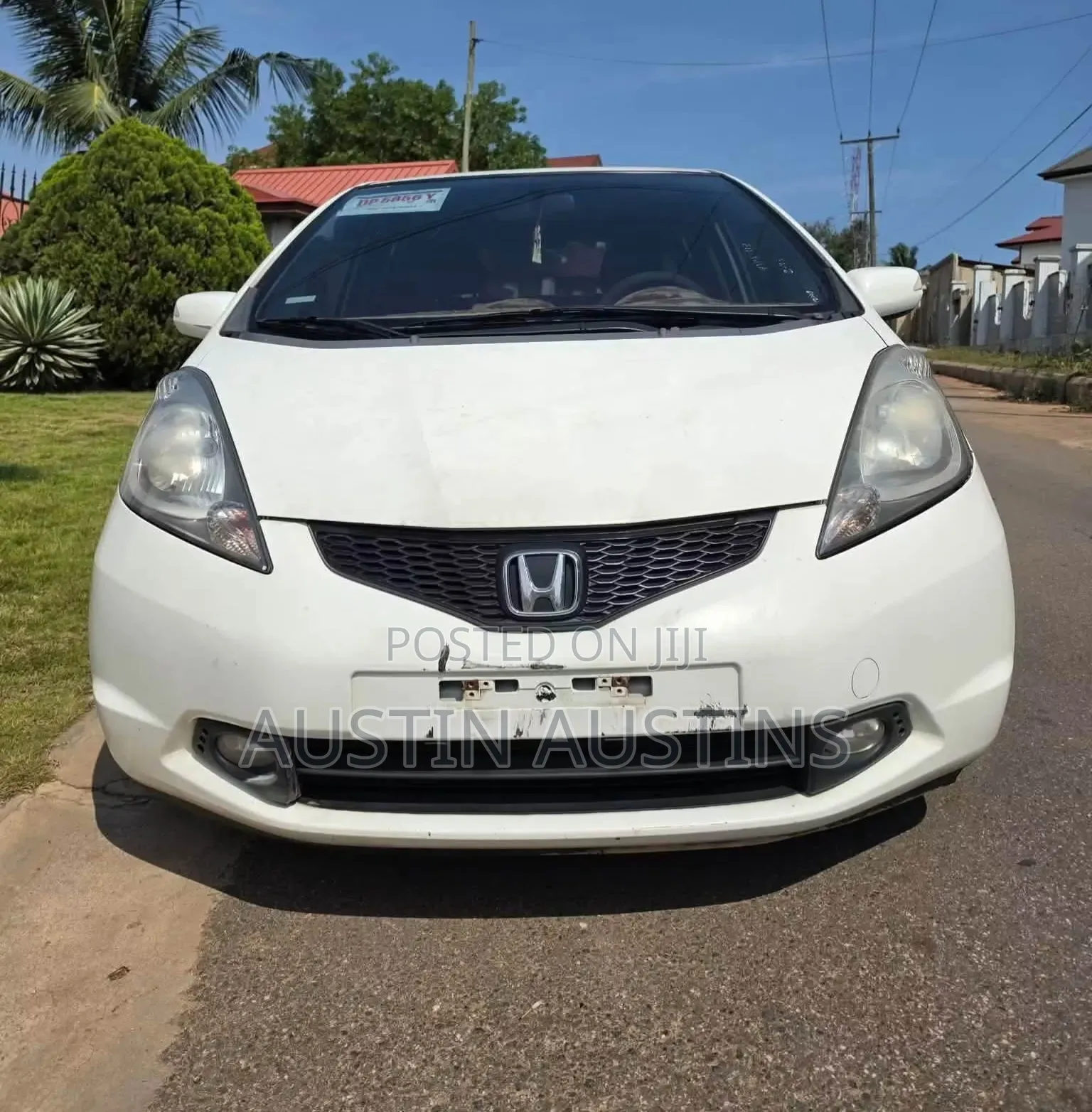 Honda Fit 2012 White