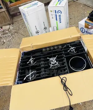 Quality Kenwood 1 Electric + 4 Gas Hob 