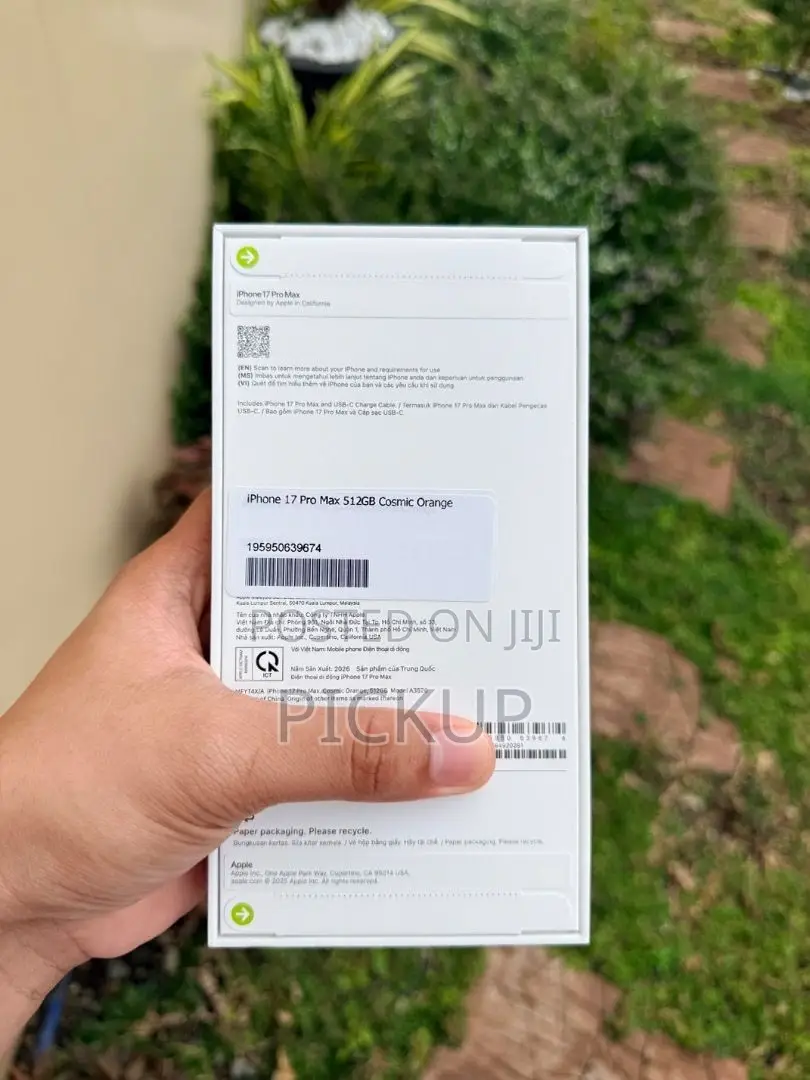New Apple iPhone 17 Pro Max 512 GB Orange