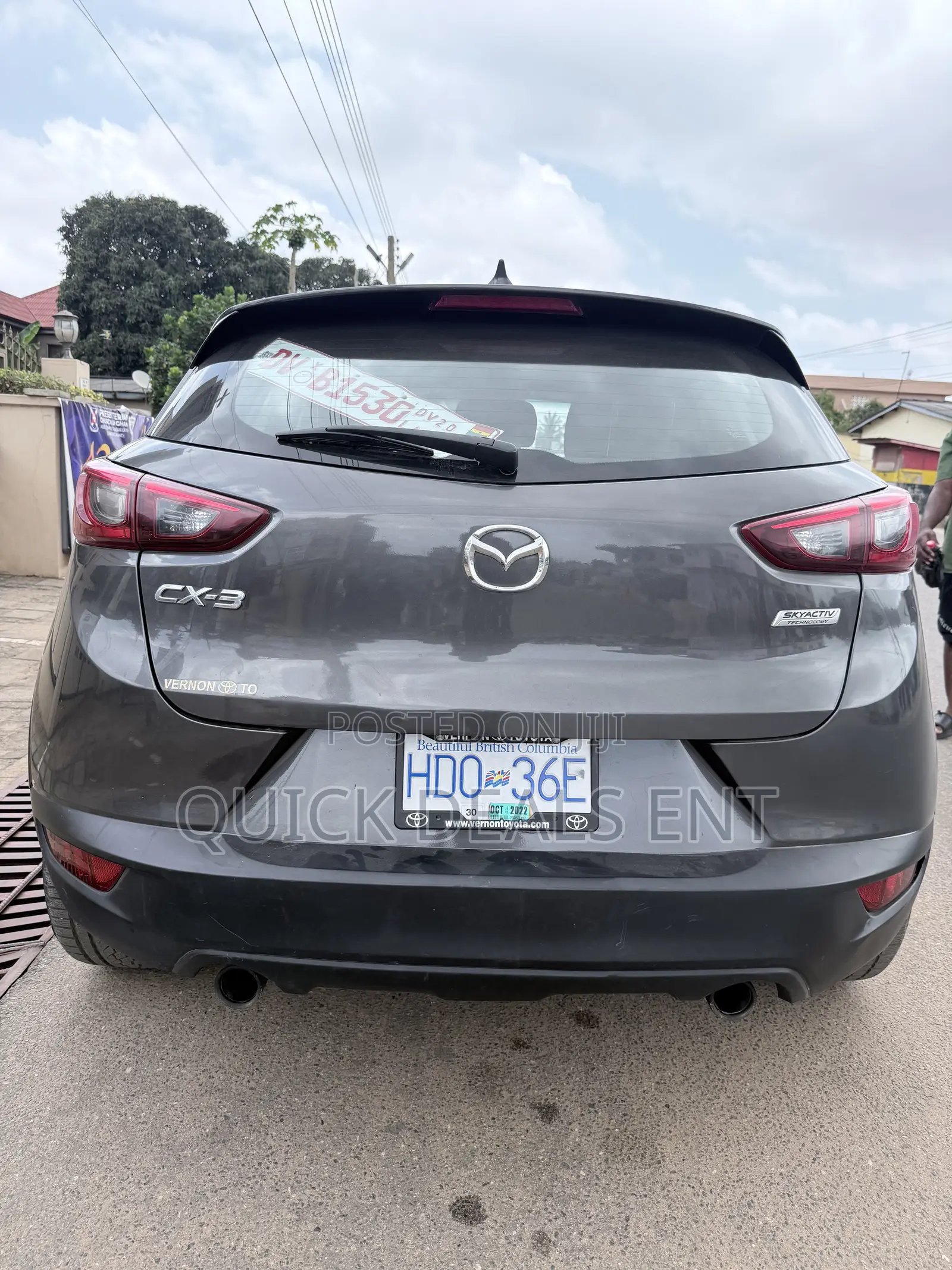 Mazda CX-3 2.0 Petrol 118hp FWD 2019 Gray