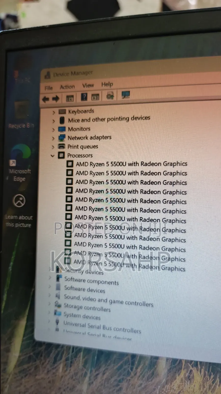 Laptop Lenovo IdeaPad 1 8GB AMD Ryzen 5 SSD 512GB