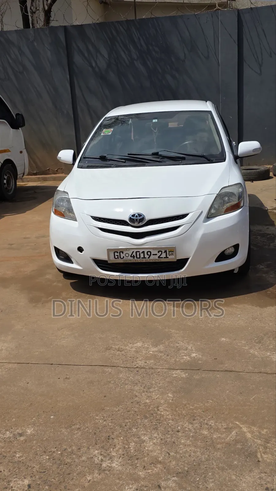 Toyota Belta 2012 White
