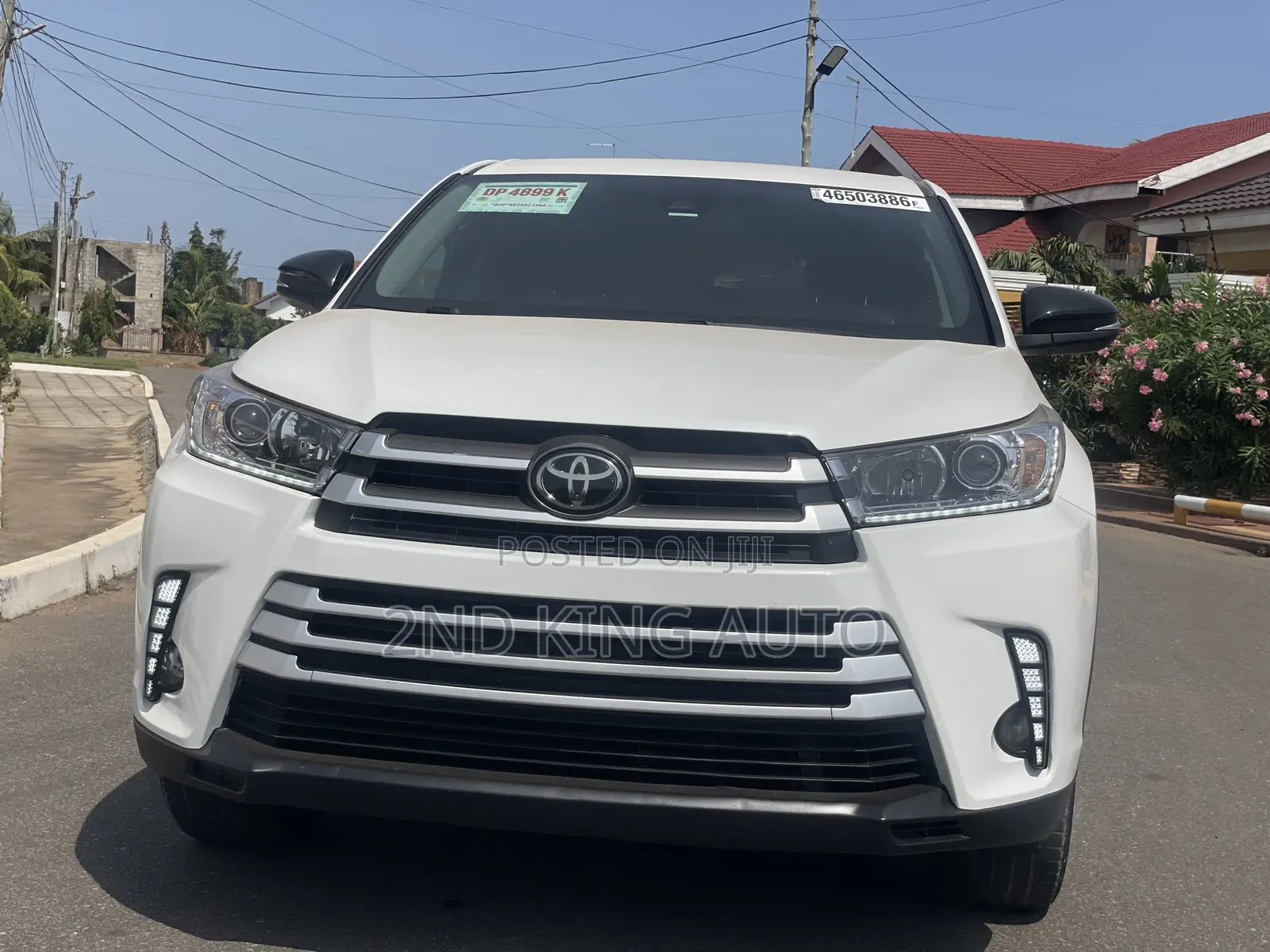 Toyota Highlander LE 2019 White