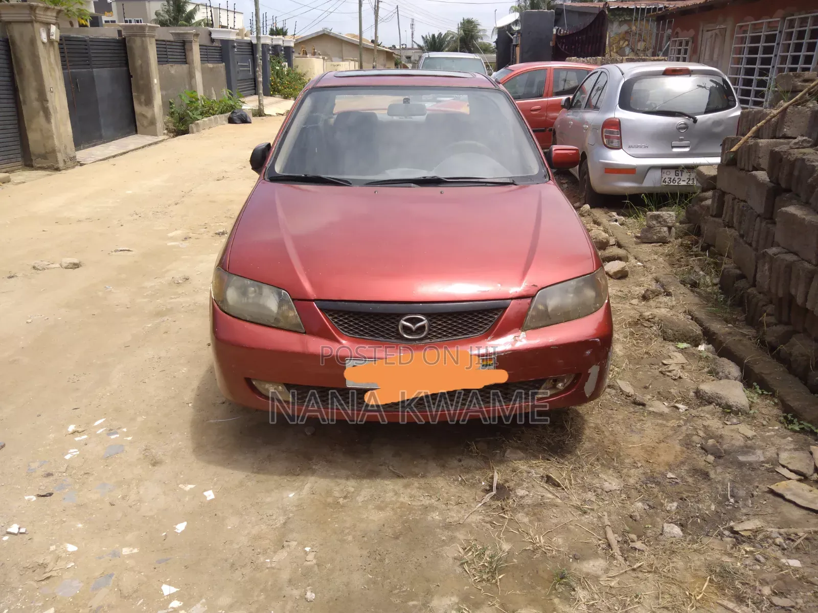 Mazda Protege 2003 Red