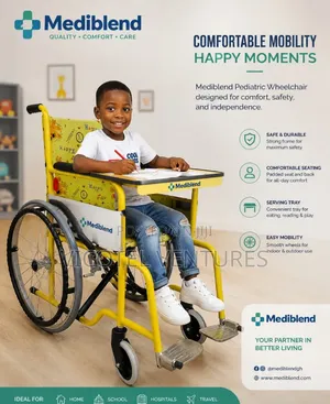 Foldable Children Wheelchair