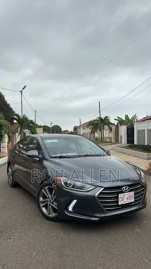 Hyundai Elantra Limited Sedan FWD (2.0L 4cyl 6A) 2017 Blue