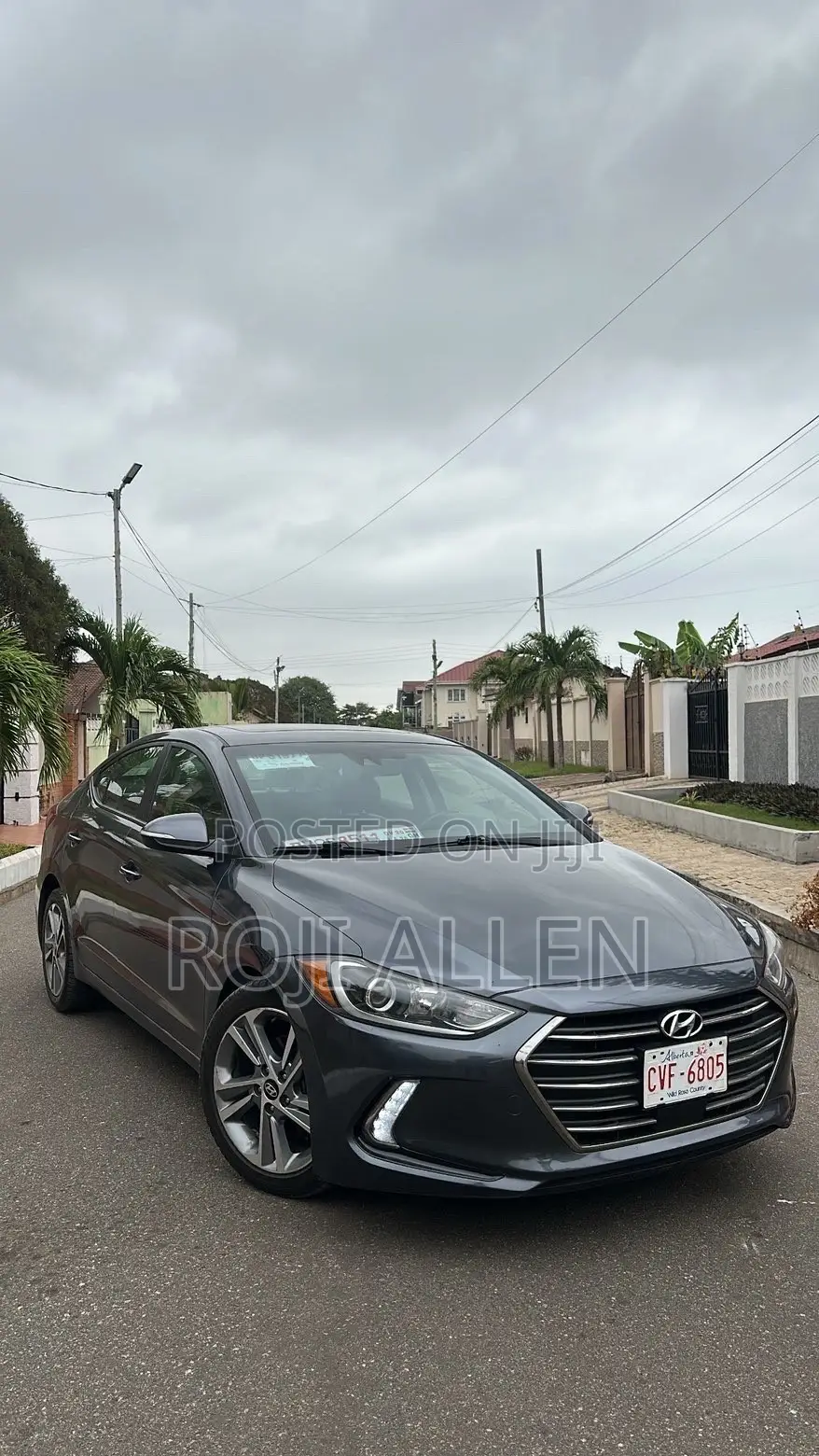 Hyundai Elantra Limited Sedan FWD (2.0L 4cyl 6A) 2017 Blue