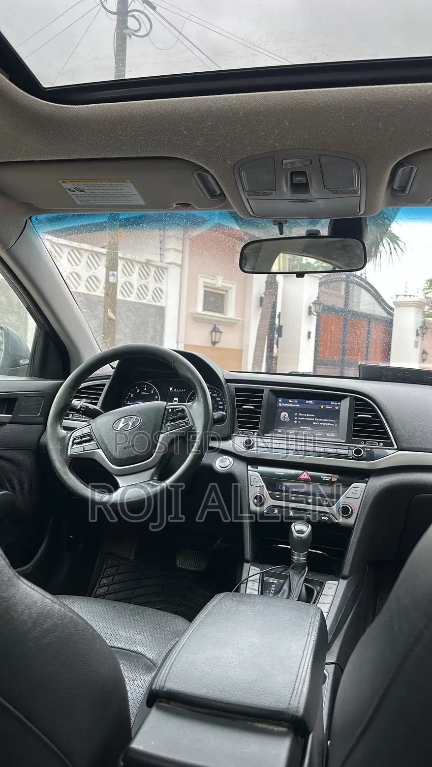 Hyundai Elantra Limited Sedan FWD (2.0L 4cyl 6A) 2017 Blue